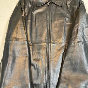 - Black Leather Jacket Size M